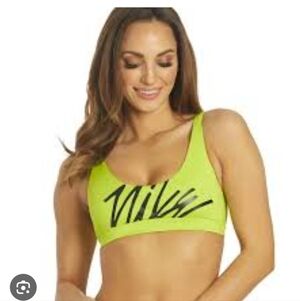 Nike Neon Yellow Sports Bra